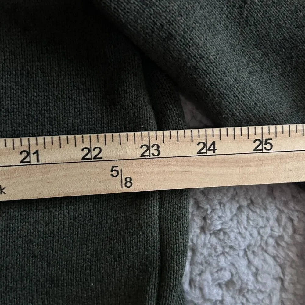 Free Country Men’s Size XL Fleece Jacket Full Zip Green Dadcore Outdoorwear - Picture 10 of 14